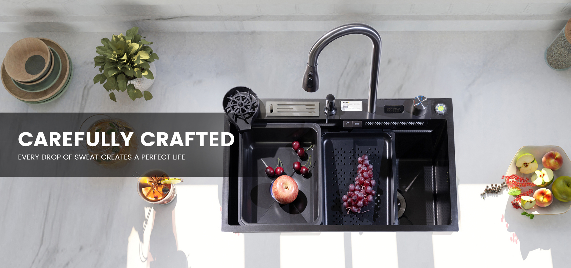 Square Kitchen Sink